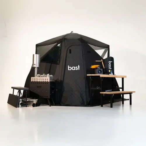 Bast Björk Deluxe - deluxe sauna tent voor buiten