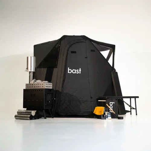 Bast Näver Premium - premium sauna tent voor buiten